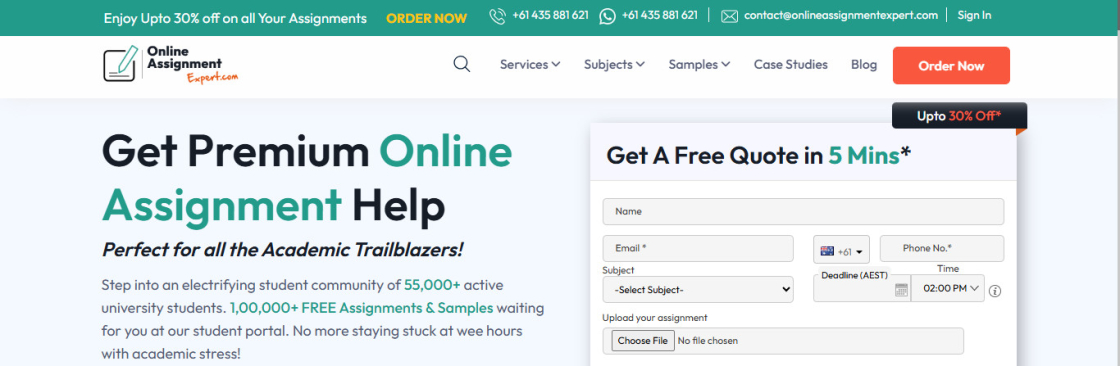 online assignment expert Cover Image