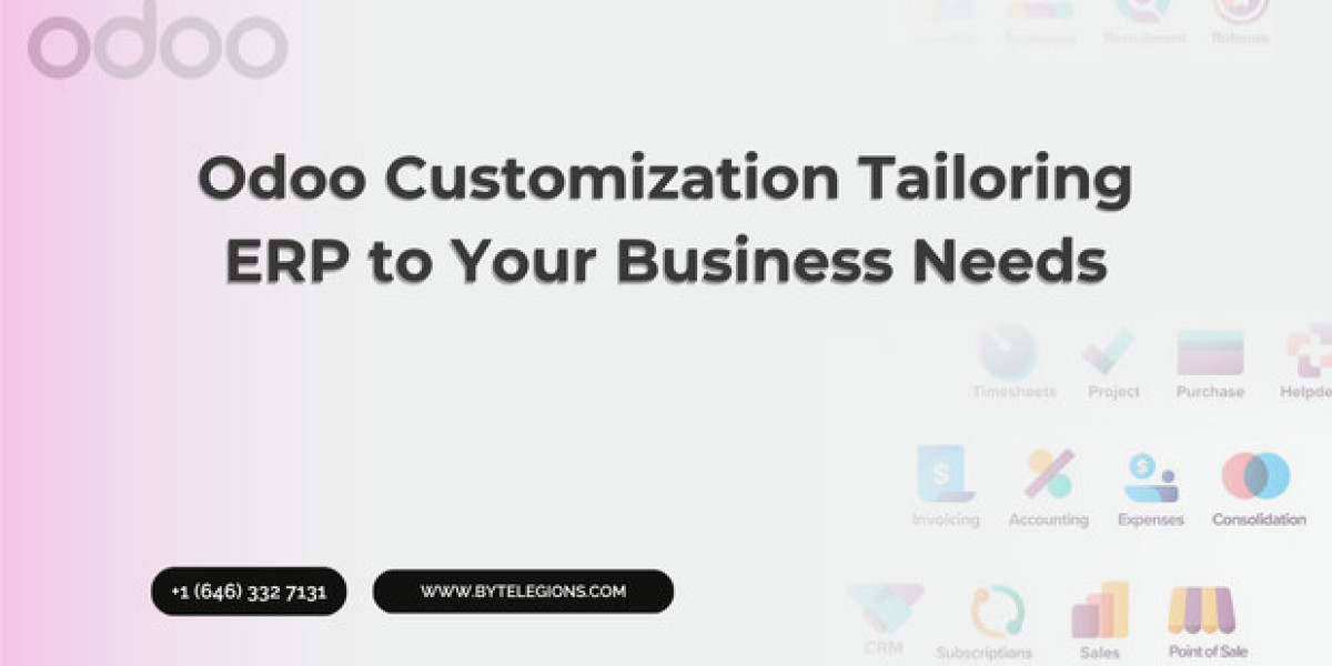 Odoo Customization Tailoring ERP to Your Business Needs